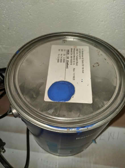 Photo of free Matte Twilight Blue Paint, 1 Gallon (East Village) #4
