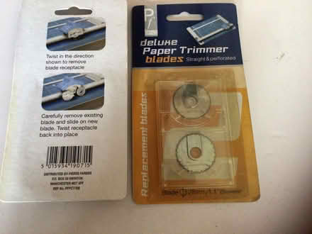 Photo of free Paper trimmer blades (Presteigne LD8) #1