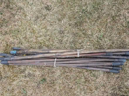 Photo of free Chimney Sweeps Vintage wooden brush rods. No brush (University of Bedfordshire Polhill Campus MK41) #1