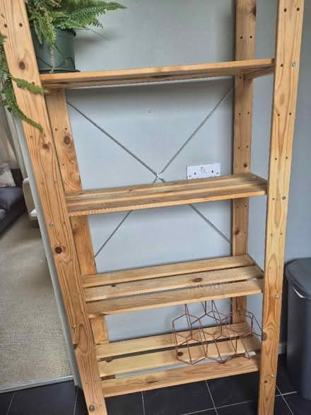 Photo of free Wooden shelves. Collection from Hammersmith (Barons Court W14) #1