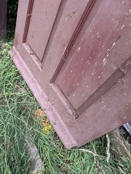 Photo of free Hardwood exterior door (Papplewick CP NG15) #3
