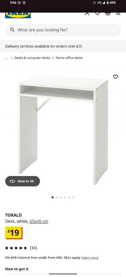 Photo of free Small IKEA Desk and Chair (Notting Hill Gate, W2) #2