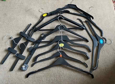 Photo of free Clothes/coat hanger bundle (Horton Bank BD7) #1