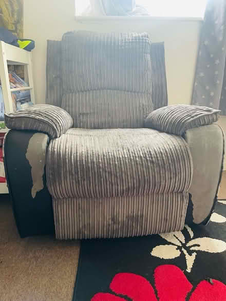 Photo of free Arm chair (manual recliner) (Letchworth SG6) #1