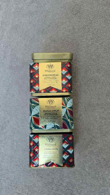 Photo of free Decorative Whittard Coffee Tins (Empty) (Kidlington OX5) #3