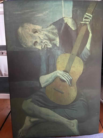 Photo of free The Old Guitarist - Print (CT1) #1