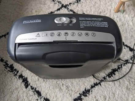 Photo of free Shredder (Partick/Dowanhill G11) #1