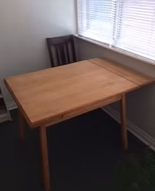 Photo of free wood table (Queen St E and Victoria Park) #2