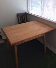 Photo of free wood table (Queen St E and Victoria Park) #2