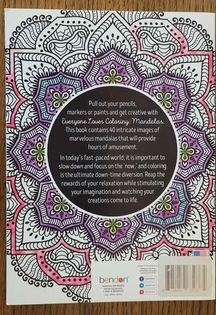 Photo of free Mandala coloring book (Adams Morgan) #2