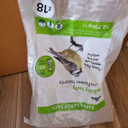 Photo of free 3.5kg sunflower hearts - birds (Oaklands nr Welwyn AL6) #1