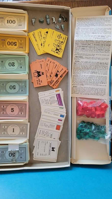 Photo of free Vintage Monopoly board game (Adams Morgan) #2