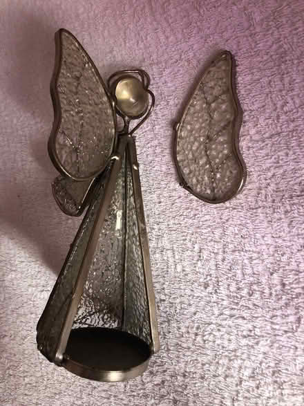 Photo of free Glass and metal tea light holder (Lancaster, Skerton) #2