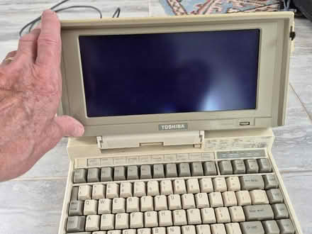 Photo of free Vintage Toshiba laptop about 1988 (Taunton Killams & Mountfield District Ward TA1) #2
