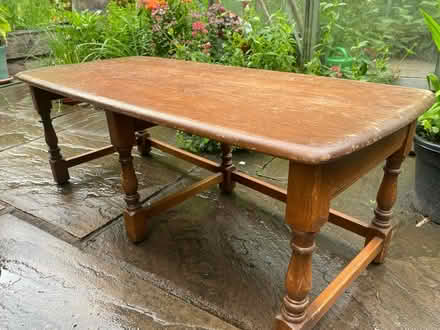 Photo of free Coffee table 114 cm, 50 cm by 40 cm (Hutton Lancashire PR4) #2