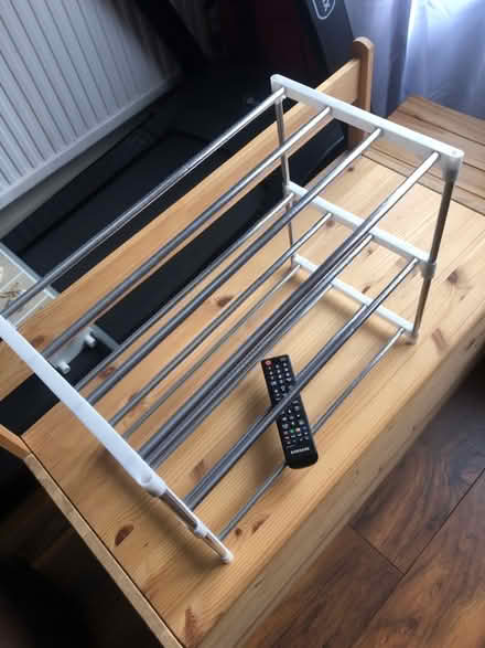 Photo of free Small shoe rack shelve. (Disraeli HP13) #1
