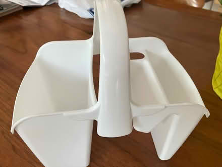 Photo of free White toiletry caddy (Southwest Ann Arbor) #1