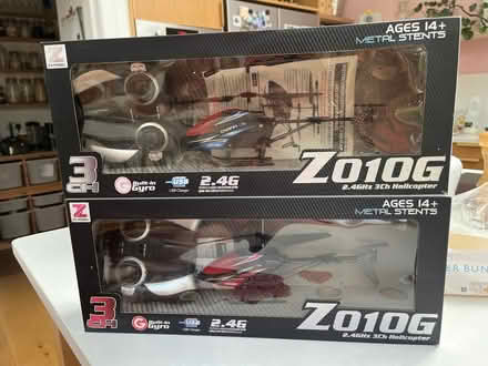 Photo of free 2 x remote control helicopters (Upper Wolvercote OX2) #1