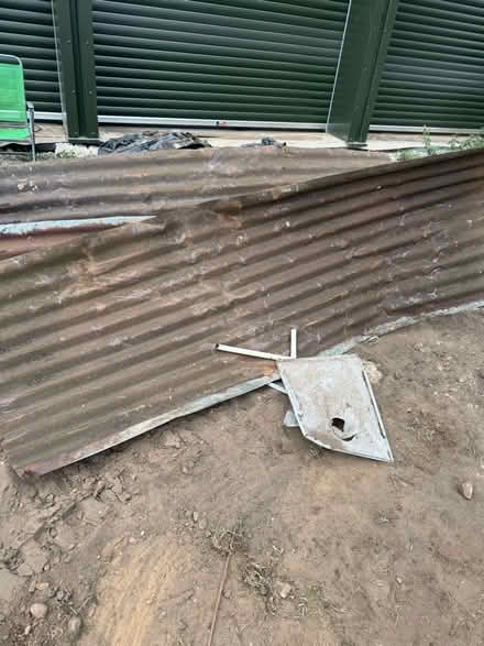 Photo of free Corrugated metal and other bits (Papplewick CP NG15) #3