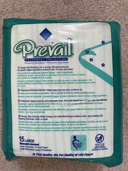 Photo of free Package of 15 disposable underpads (West Plano) #2