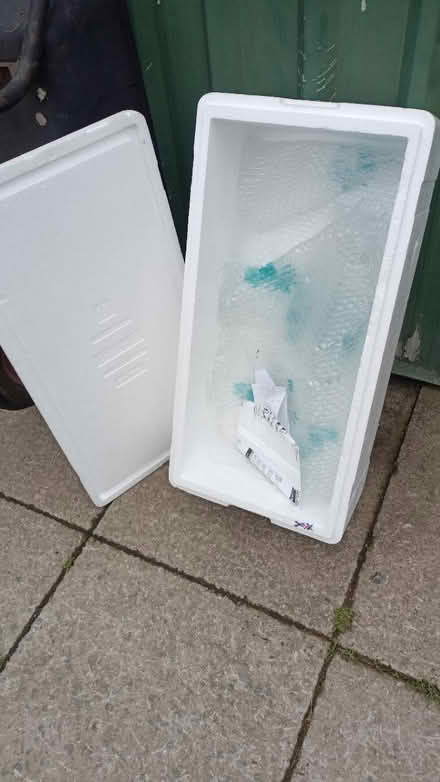 Photo of free Polystyrene boxes x2 (Mawdsley PR75) #2