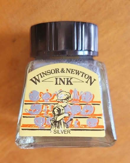 Photo of free Calligraphy ink - silver (Adams Morgan) #1