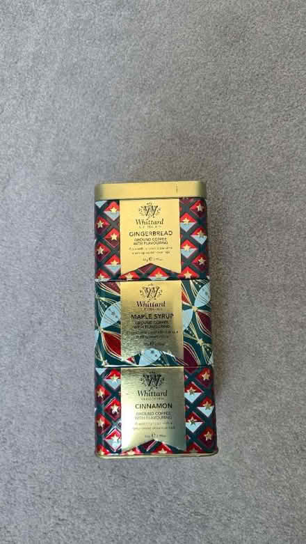 Photo of free Decorative Whittard Coffee Tins (Empty) (Kidlington OX5) #2