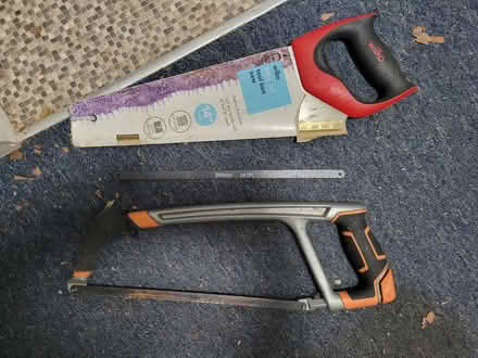 Photo of free 2 saws and one new blade (Crookes S10) #1