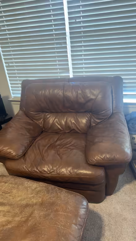 Photo of free Couch and chair with ottoman (Copperfield) #4
