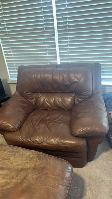 Photo of free Couch and chair with ottoman (Copperfield) #4