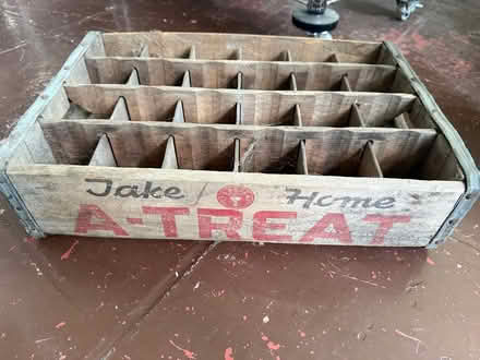 Photo of free vintage wooden soda crate (Belmont) #1