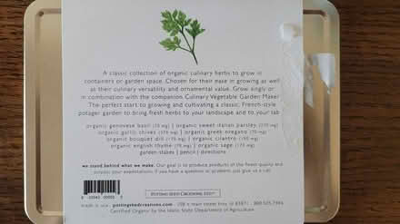 Photo of free Culinary herb growing kit (Adams Morgan) #3