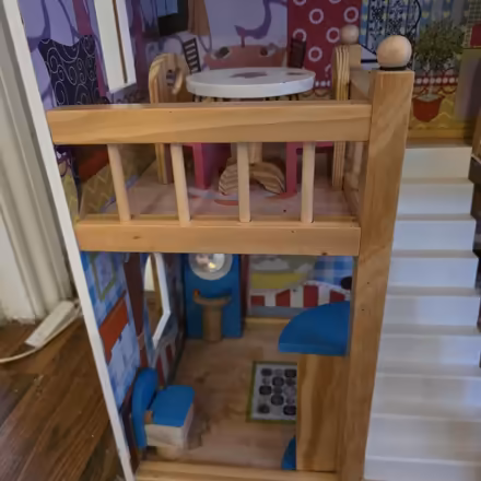 Photo of free Wooden Doll House ○ Used condition (Clapham Common) #2