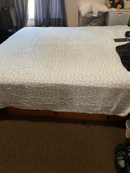 Photo of free Calif King Captains bed (Arden Arcade) #4