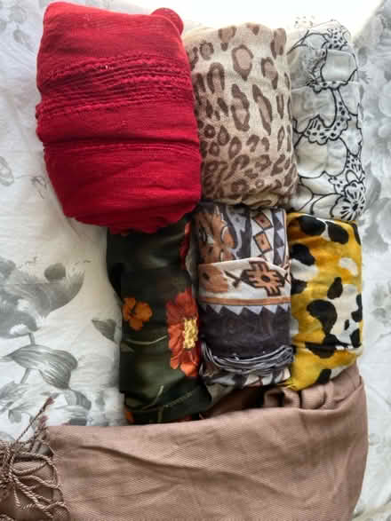 Photo of free 6 assorted scarves 1 pashmina (Keighley) #2