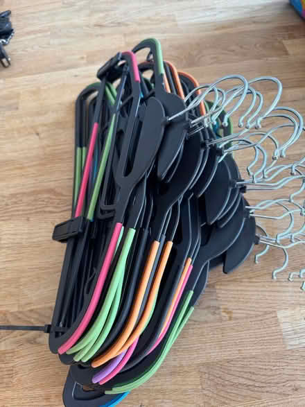 Photo of free Loads of plastic clothes hangers (Gayton CH60) #2