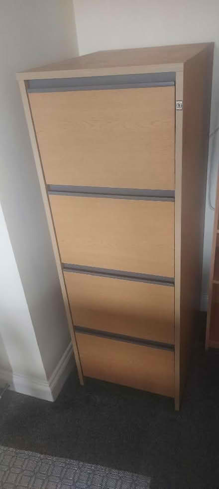 Photo of free Wooden 4 Drawer Filing Cabinet (Kinson Village Green Stocks BH10) #4