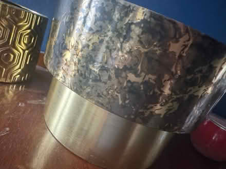 Photo of free 2 gold plant pots (Brookvale RG21) #3