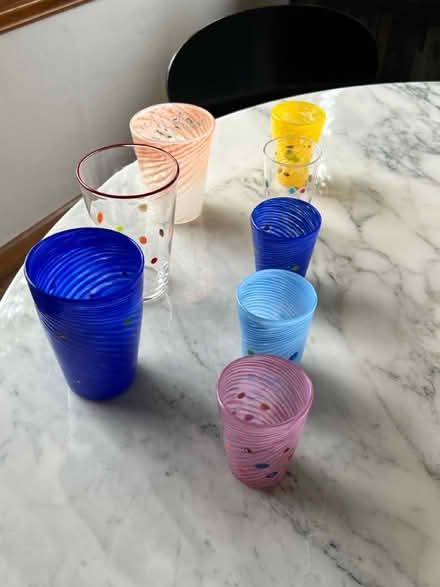 Photo of free Blown Glass cups (Greenwood, seattle) #1