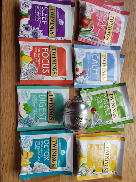 Photo of free Speciality teas & one cup leaf strainer (Kendal LA9) #1