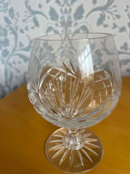 Photo of free 6 Lead crystal brandy glasses (Keighley) #2