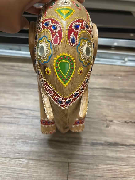 Photo of free Wooden elephant (Sunnyvale near Lawrencestation) #2
