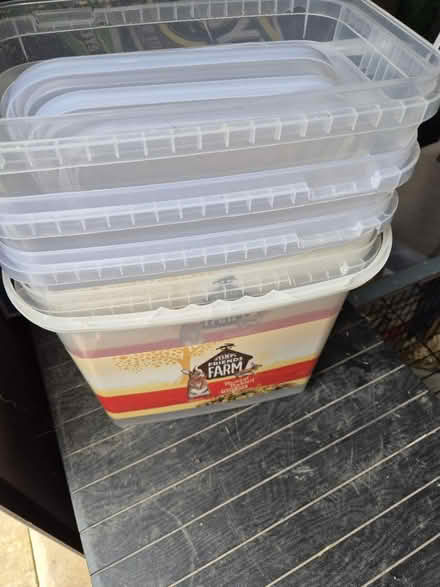 Photo of free Storage tubs (Medway/kent) #2