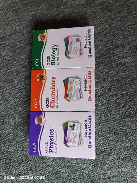 Photo of free Three GCSE set of revision questions (Bordon GU35) #1