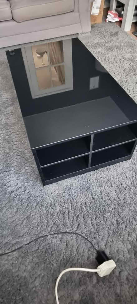 Photo of free Black gloss coffee table (New addington) #2
