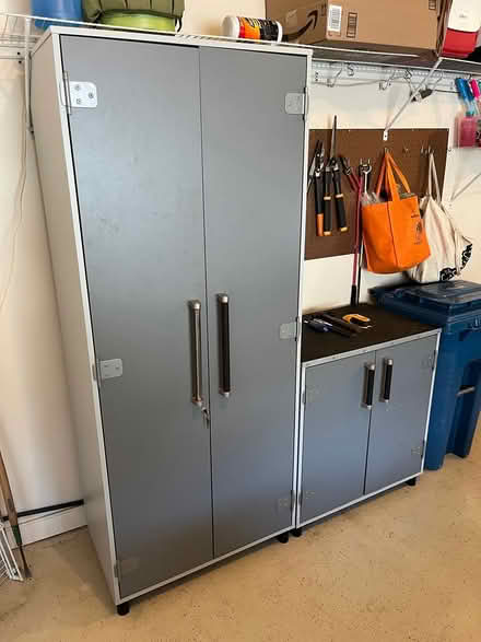Photo of free 2 Garage Storage Cabinets (Long Reach Village, Columbia) #1