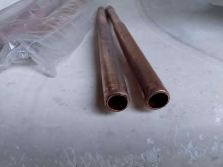 Photo of free Connector stems for monobloc mixer taps, pair (Bucknell SY7) #4