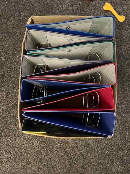 Photo of free Ring binder folders (Long eaton NG10) #1