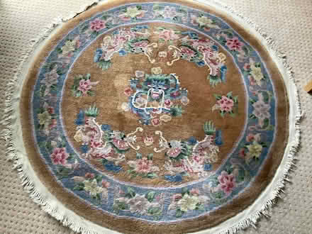 Photo of free Chinese round rug (Billericay) #1