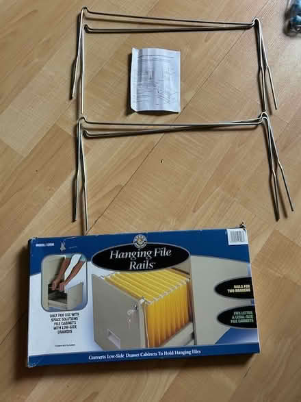 Photo of free Hanging file rails for file cabinet (L5L 5P5) #1